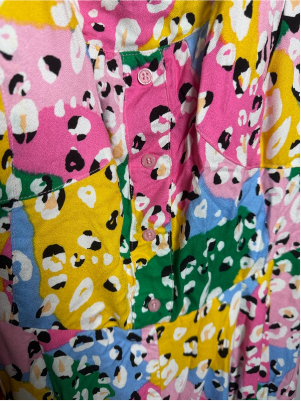 white birch Plus 1X Multi-color Romper - Picture 4 of 10